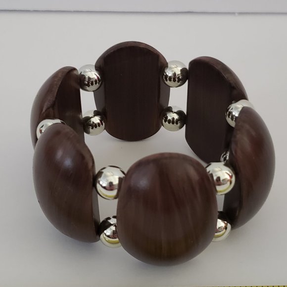 Jewelry - (3/$13)  Wood look bracelet